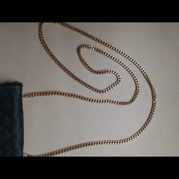 π₯Vintage Chanel Black Quilted Micro Mini Purse - Picture 5 of 12